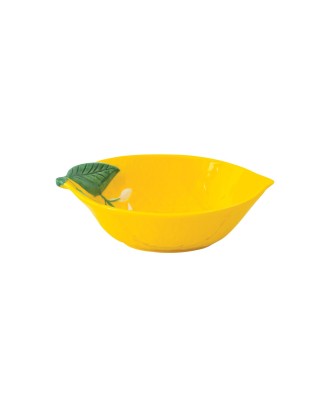 Bol din portelan lamaie, 15 cm, Fleurs Citrons - SIMONA'S COOKSHOP